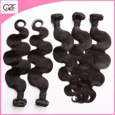 China No Tangling 7A Mogolian Hair Bundles  3.05oz per piece Body Wave Cheap Remy Hair Online for sale