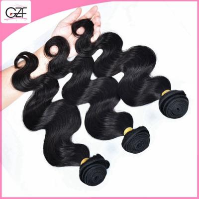 China Black Color Hair Weaving Bundle Deals Virgin Hair New Salon 8A Body Wave Russian Wavy Hair for sale