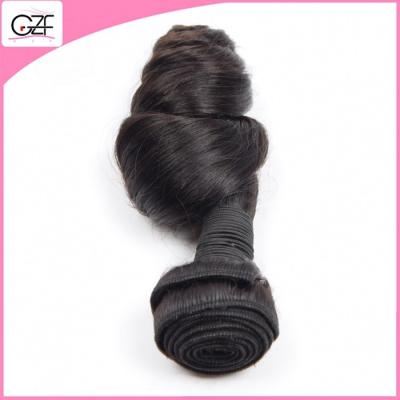 China No Chemical Processed Peruvian Hair 6A 7A 8A Loose Wave Dyeable Virgin Hair Weave for sale