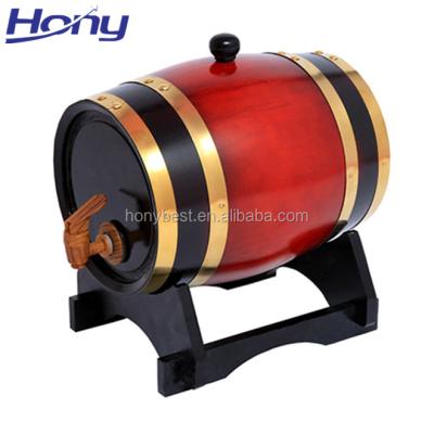 China Empty Mini Beer Keg Wine Barrel Beer Keg with Color Custom Size and Serving for sale