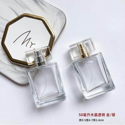 China Personal care factory sell popular empty perfume bottle glass bottles glass perfume bottle with cap for sale