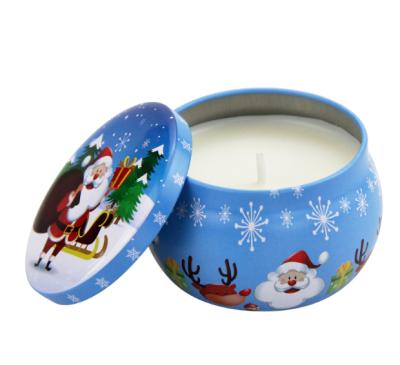 China Factory Wholesale Birthdays Own Brand Christmas Decoration Scented Candles for sale