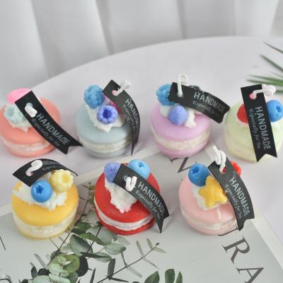 China Handmade Birthdays Dessert Fun Fruit Scented Candles A Birthday Gift Soy Wax Scented Candles for sale