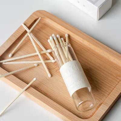 China Wholesale Custom Glass Household Safety Jar Long Matches Stick Matches for sale