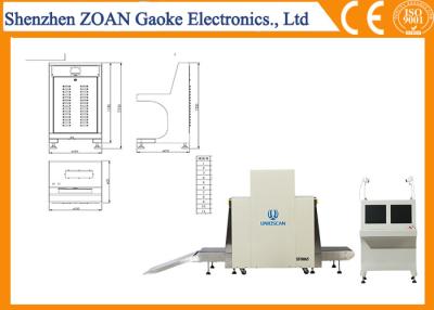 China 100 - 160KV große Maschine des Gepäck-X Ray mit 19' Anzeige des Zoll-HD LCD zu verkaufen