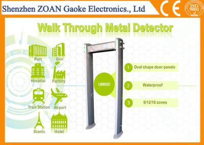 China Ovaler Form-Tür-Platten-Weg durch Metalldetektor-Kennwortschutz-Englisch-Programm zu verkaufen