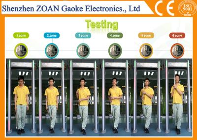 Chine Promenade imperméable d'IP 67 par des heures de batterie de support du détecteur de métaux de porte 4 - 8 à vendre