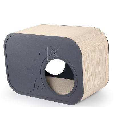 China Sustainable Premium Quality Sofa Protector Cat Scratch Board Cardboard Luxury Cat House for sale