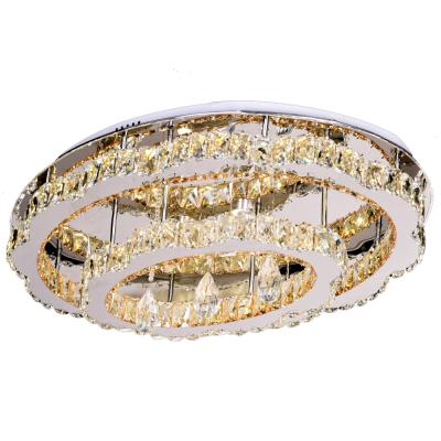 China The modern crystal lamp wall mounted lead ceiling crystal ceiling lamp for bedroom and living room indoor for sale