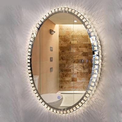 China With Modern Bath LED Smart Touch Sensor Switch CE Bathroom Mirror Wall Light Lamp for sale