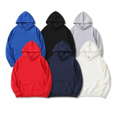 China 100% blank oversized logo Anti-wrinkle cotton men's hoodie custom clothing unisex sweatshirts plus size pullover men's hoodies for sale