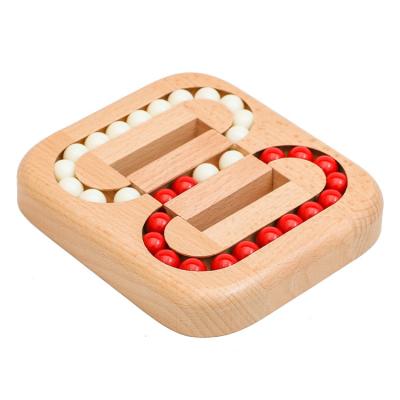 China Hot Selling Wooden Toy Rotating Magic Bean Fingertip Fidget Cube Toy Spinner Puzzles Stress Release Decompression Cube for sale