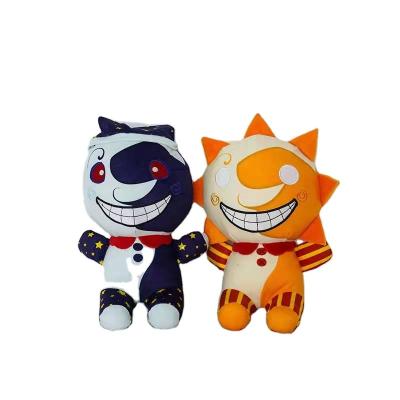 China Plush 25Cm The Sundrop Frontier New Product FNAF The Final Boss Clown Doll Sun Doll Stuffed Plush Cartoon Toy for sale