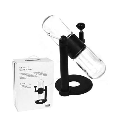 China New 2021 Wholesale Cheap Gravity Glass 360 Portable Hookah Gravity Double Hookah Shisha Hookah Accessories for sale