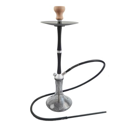 China Large Aluminum Alloy Stainless Steel Shisha For Shisha Set Saudi Shisha Bottle for sale