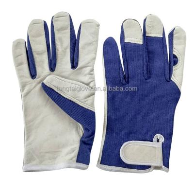 China Anti-slip Garden Gloves Cloth Stairs Sheepskin Gloves Work Gloves Factory for sale