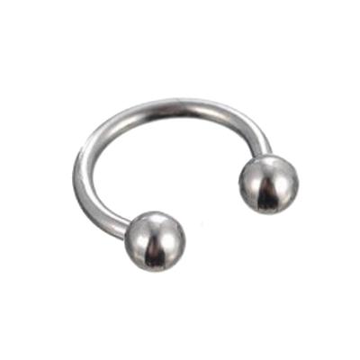 China Spike Horseshoe Cone Circular Septum Nose Ring Stainless Steel Body Jewelry Nipple Hoops Nose Septum Eyebrow Cute/Romantic Ear for sale