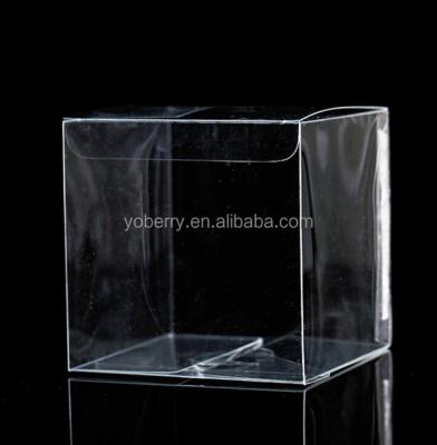 China Recyclable Clear PVC PET Box Packaging Crystal Plastic Box Manufacturer for sale