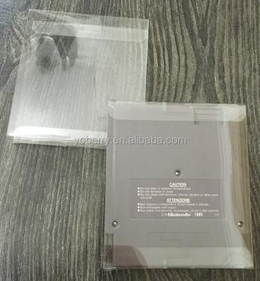 China SNES NES GBA Recyclable Clear PET Strong Acid Free Protector 0.4mm for sale