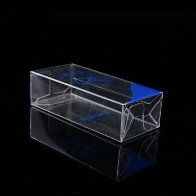 China 2 Pack WCF Recyclable Pattern Set Clear Plastic Folding PVC Packaging Boxes for sale