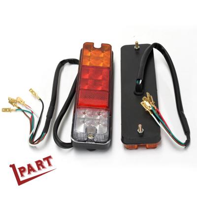 China Luces de la carretilla elevadora de la parte posterior LED del OEM con 3 el color 12V-24V en venta