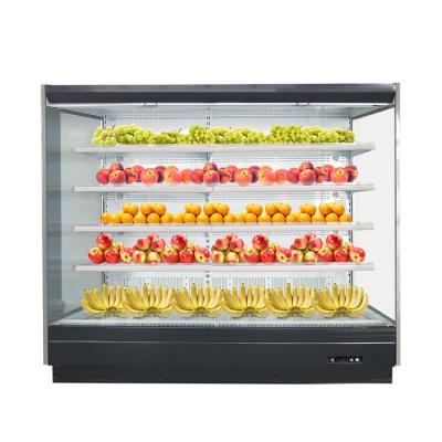 Китай Multideck chiller supermarket refrigerator open display cooler продается