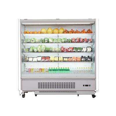 China Manufacture high quality chiller freezer standing freezer fruit display refrigerator for promotion Te koop