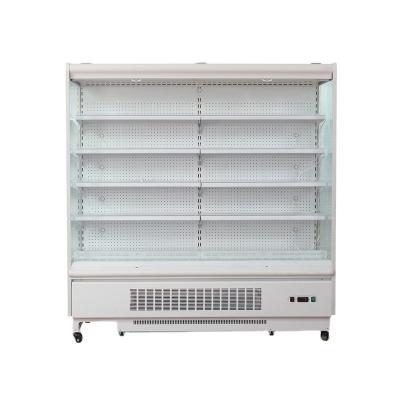 China Supermarket Commercial Fruit / Vegetable Beverage Multi-layer Display Freezer Te koop