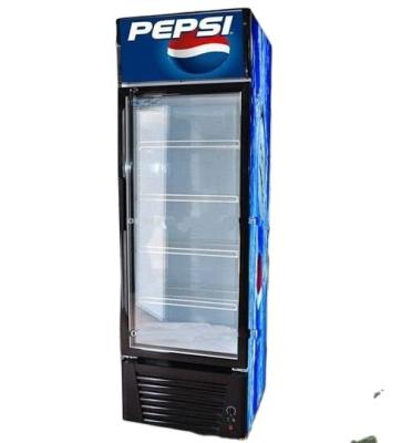 China Hot sale single and double glass door refrigerator fridge for drink display chiller Te koop