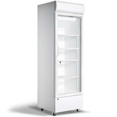 China Supermarket or Convenience store small display fridge for soft drinks and beer for sale