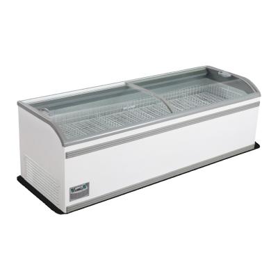 Китай AHT type island freezer self-contained type for supermarket продается