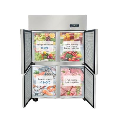 中国 Commercial refrigerator for fruit beverages and vegetables low price kitchen fridge 販売のため