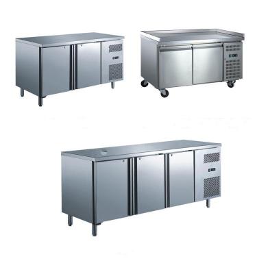 中国 Kitchen commercial stainless steel cold storage and freezing dual function refrigerator 販売のため