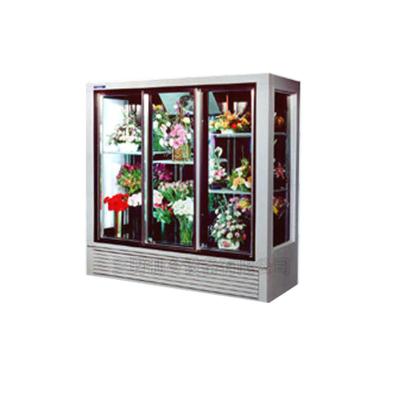 China Glass door direct cooling used fresh flower cooler Te koop