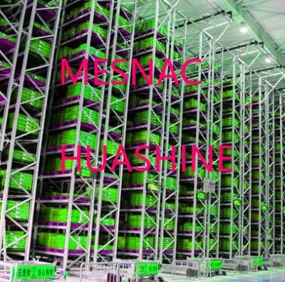 China Customized Project Oil Pages Core Library Warehouse Air Surveillance Radars Automatic Storage Racking System With Stacker Crane HUSHINE BRAND for sale