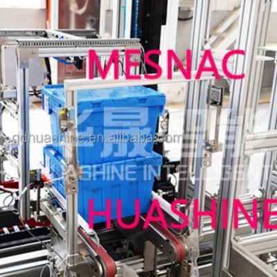 China Professional SMART FACTORY small HUASHINE high-speed stacker crane for new battery energy, medicine, home appliances for sale