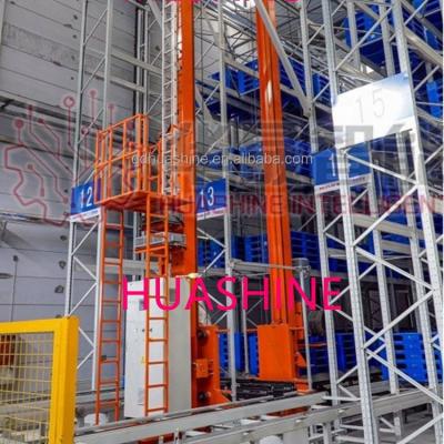 China HUASHINE Automatic Warehouse Air Surveillance Radar System with HIGHEST Stacker Crane Plus AGV RGV EMS AS QUALITY PROJECT MAX 36M for sale