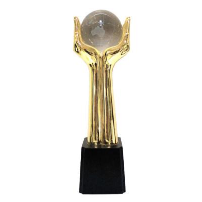 China Europe Heng Yi Xing high quality volume trophy manufacturer customized antique custom design metal souvenir trophy for sale