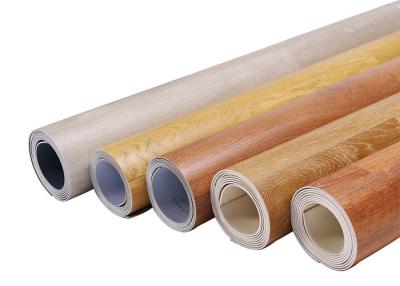 China Linóleo comercial de pavimentação plástico 3mm do PVC Rolls do vinil de alto brilho à venda