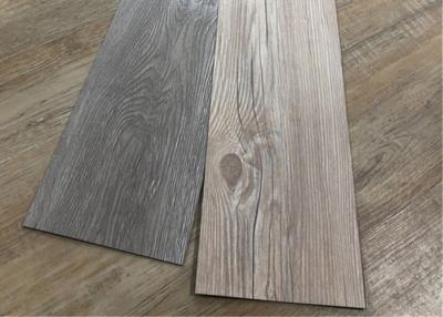 China Wood Grain PVC Flooring Sheet 1.5-6.0mm Thickness Waterproof Vinyl Plank Click Lock for sale