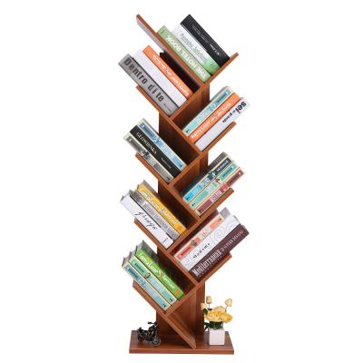 China / Modern Living Room Furniture Bookcases Tree Shaped Wooden Shelf for sale