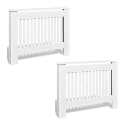 China 2019 Hot Sale New Styles Radiator Cover Cabinets Eco-friendly MDF Radiator White Painting Cover for sale