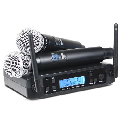 China Wireless Microphone Mic Long Range Handheld Uhf Beta58A Beta87A Glxd4 Handheld Microphone New Design Glxd4 for sale