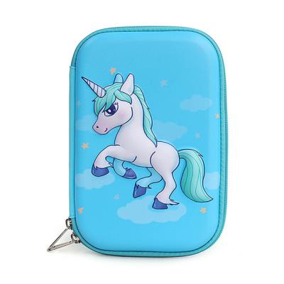 China Waterproof Large Capacity Pencil Case School Personalized Stationery Box With Zipper for sale