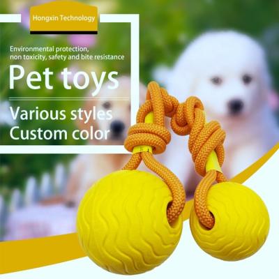 China Viable Outdoor Training Ring Durable EVA Dog Chew Toy EVA Interactive Dog Toy Pet Bite for sale