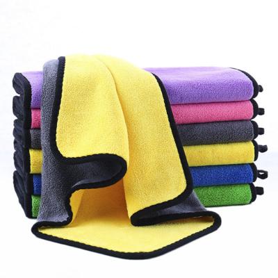 China Sustained Absorbent Microfiber Car Wash Detailing Towel Car Cleaning Drying Cloth for sale