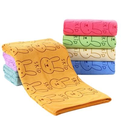 China Factory Price Viable Wholesale Cheap Super Absorbent Quick Dry Women Thick Microfiber Bath Towel for sale