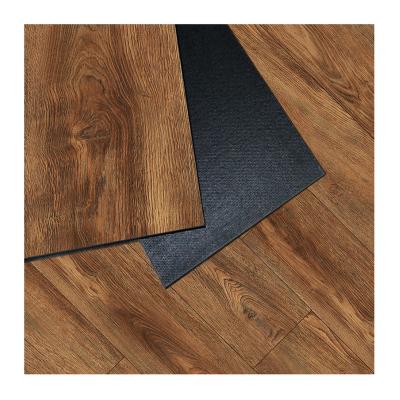 China Modern LVT Natural Wood Glue Down PVC Plastic Floor Vinyl Dry Backing Flooring for sale