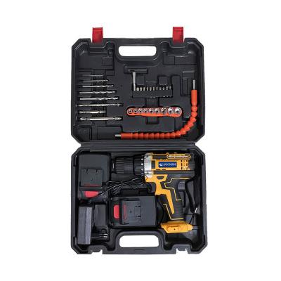 China Charging Set 24V Cordless Drill Screwdriver Auto Repair Machine Lithium-Ion Battery 2 Speed ​​Rechargeable Multi-Function Mini Drill for sale