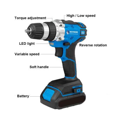 China Double Craft Waymore Hammer Auto Repair Set Surgical Power Drill Economical Cordless Rechargeable Power Drill for sale